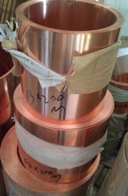 環(huán)保紫銅帶 0.2mm紫銅帶 3mm 6mm 11mm 13mm寬紫銅帶 C1100紫銅