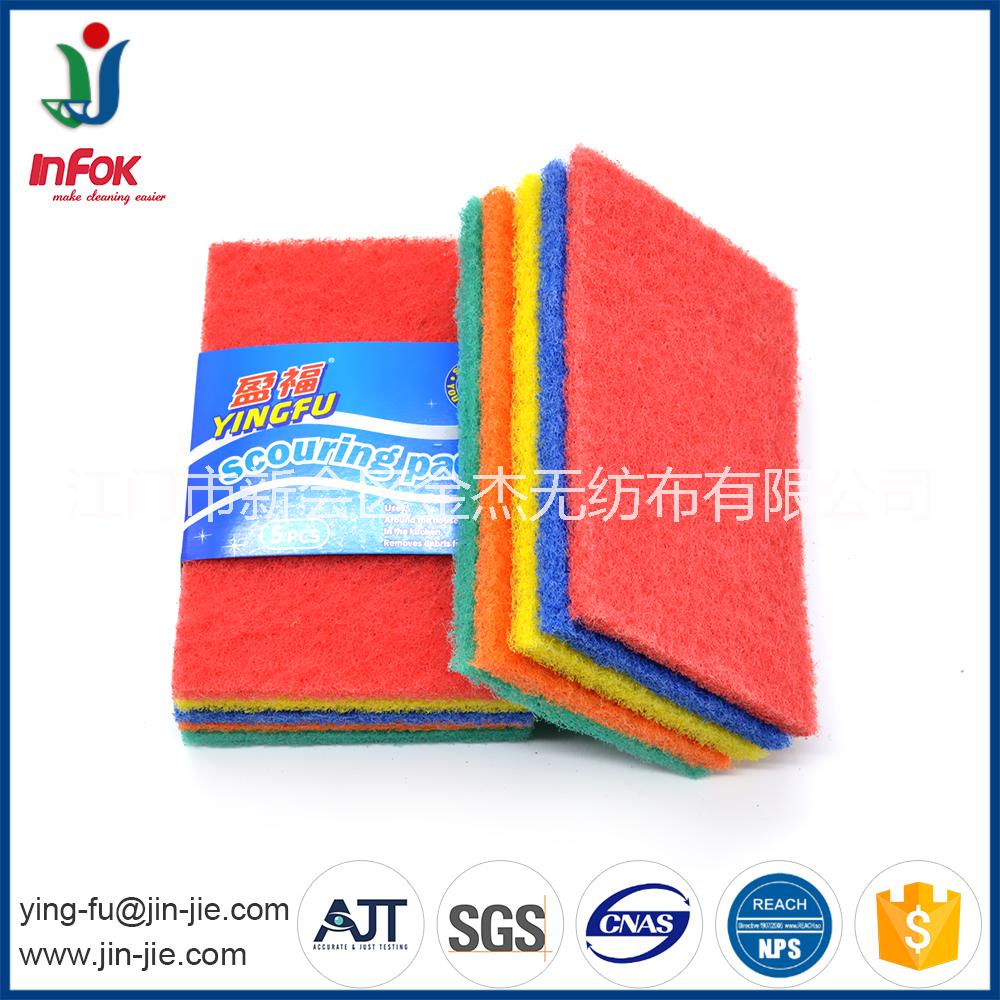 百潔布OEM廠供應(yīng)家用含砂百潔布 供應(yīng)浙江批發(fā)OEM家用百潔布240目生產(chǎn)廠家