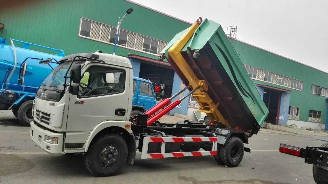 長安勾臂垃圾車，3方垃圾車，鉤臂垃圾車，小垃圾車，壓縮垃圾車