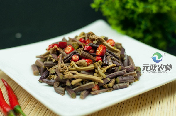 冷菜食材供應(yīng)商|元政山野菜|蕨菜干