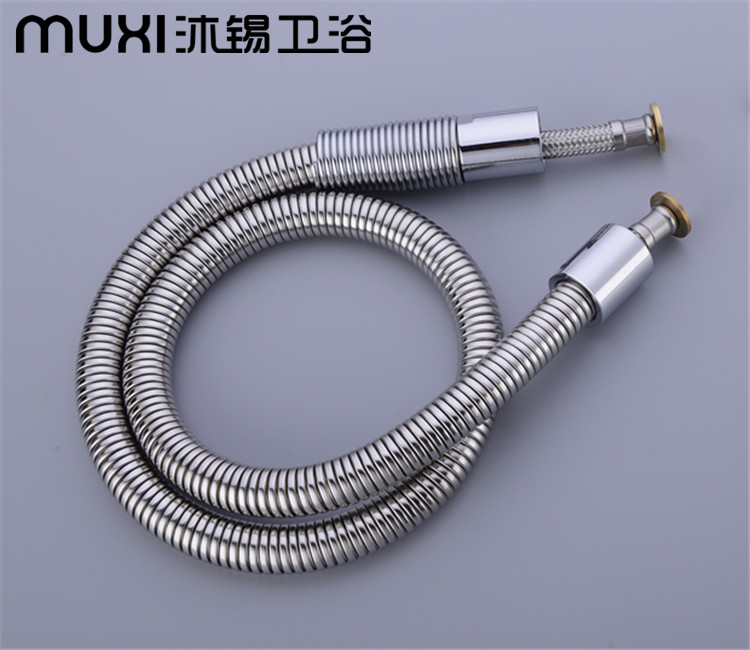 開平沐錫龍頭廠家直銷廚房商用嵌墻式雙溫臺式高壓花灑龍頭