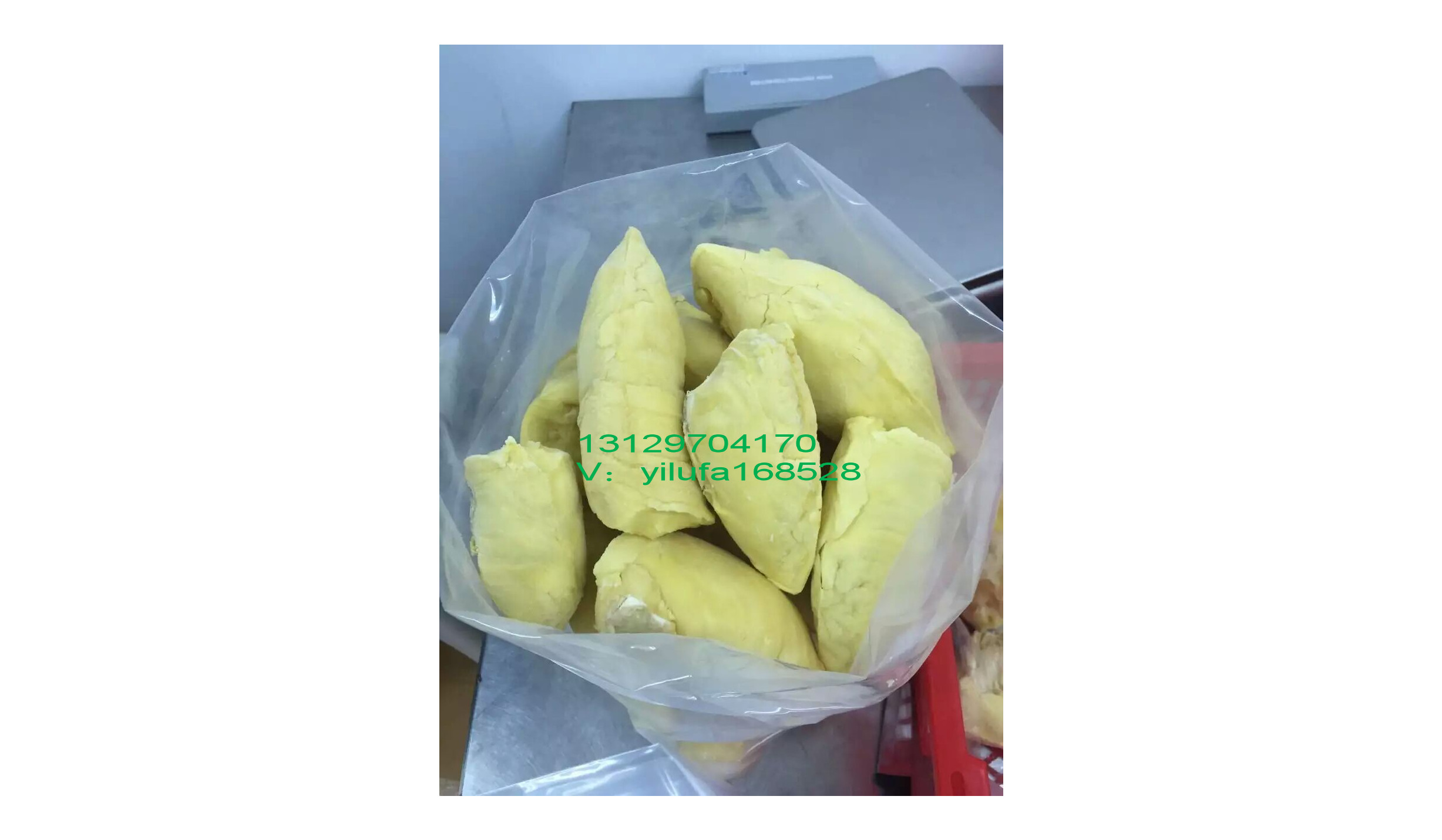 泰國金枕頭速凍榴蓮肉 泰國金枕頭速凍榴蓮肉（有籽） 有核泰國金枕頭速凍榴蓮肉（有籽）