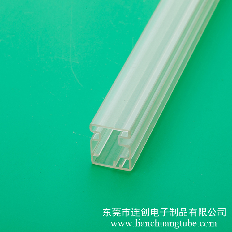 東莞透明包裝管pvc透明塑料管方形變壓器料管