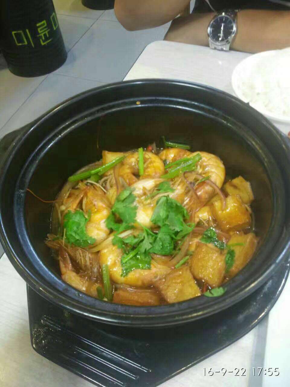 老蝦公南美燒汁蝦米飯