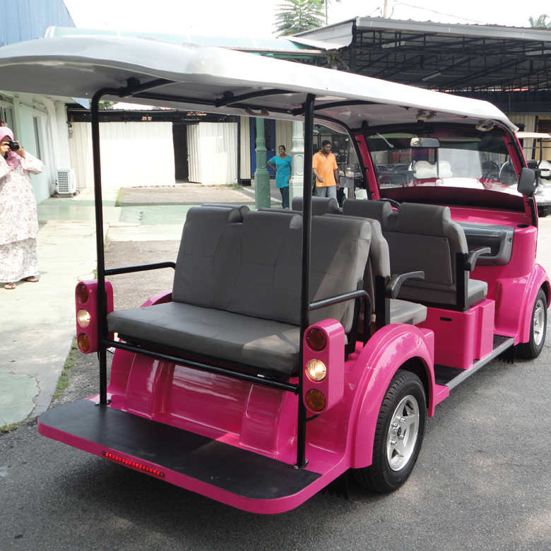 延安8座電動觀光車、景區(qū)代步車 棗園四輪電動車