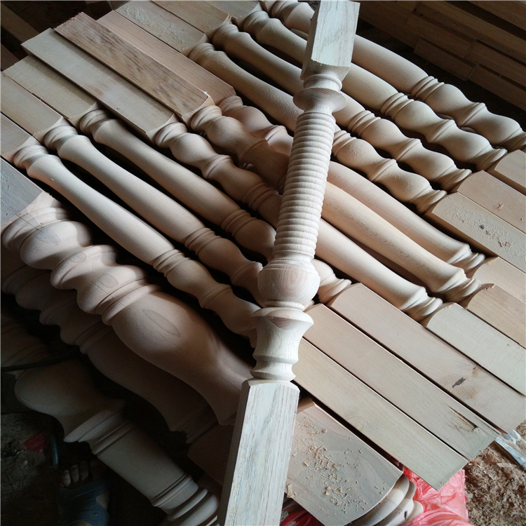 實木樓梯立柱樓梯扶手定做大小立柱