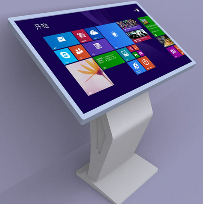 廠家直銷42寸觸控一體機K型落地觸摸查詢一體機觸摸查詢機