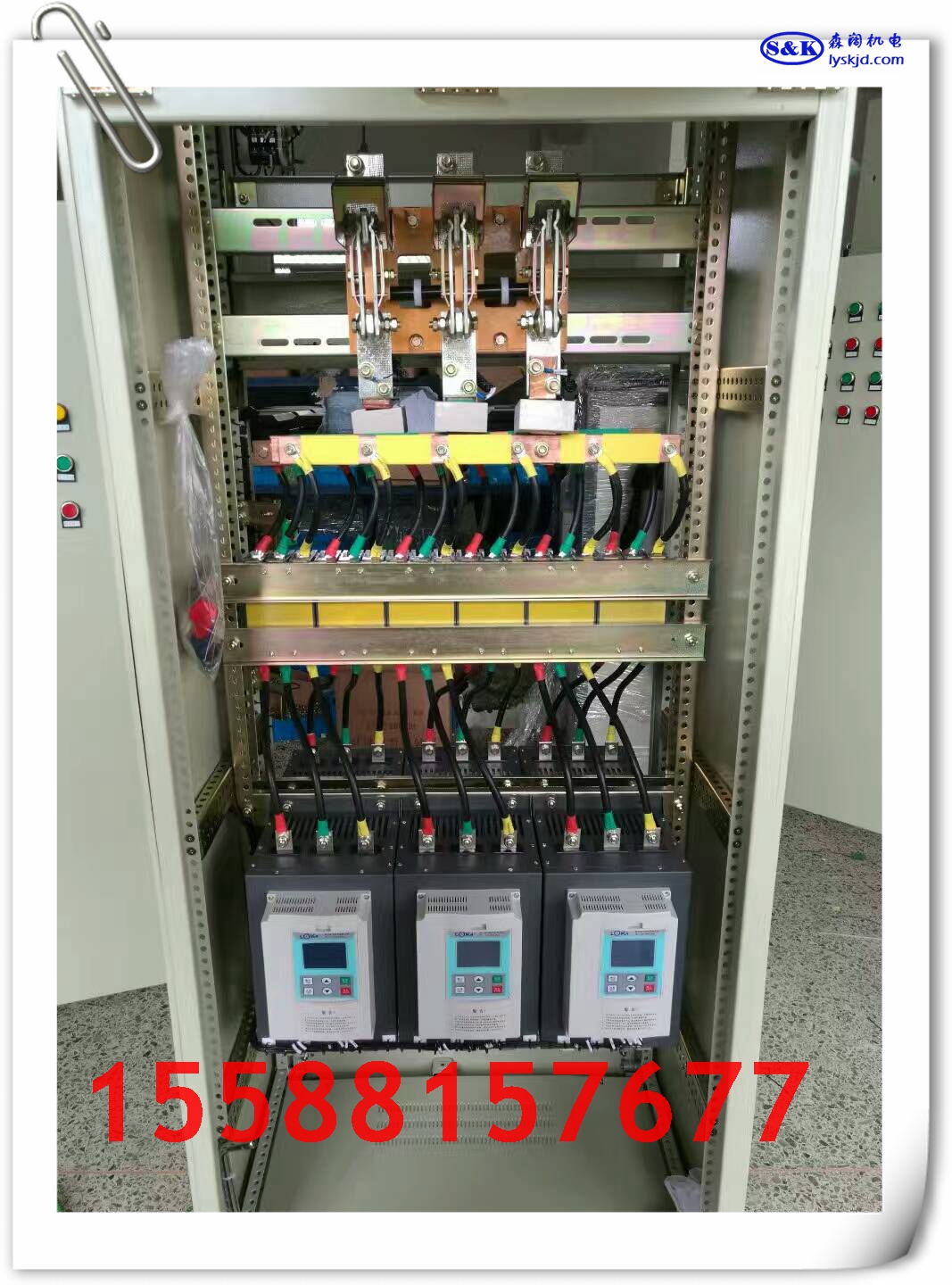 現(xiàn)貨批發(fā)senkuo/森闊SKR-90kw軟啟動(dòng)柜在線智能型電機(jī)軟起動(dòng)柜
