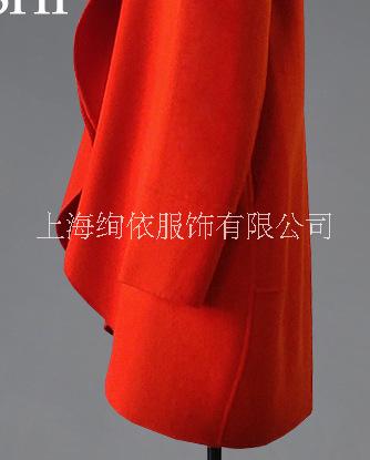2017韓版手工羊毛大衣 2017杜影韓版手工羊毛大衣