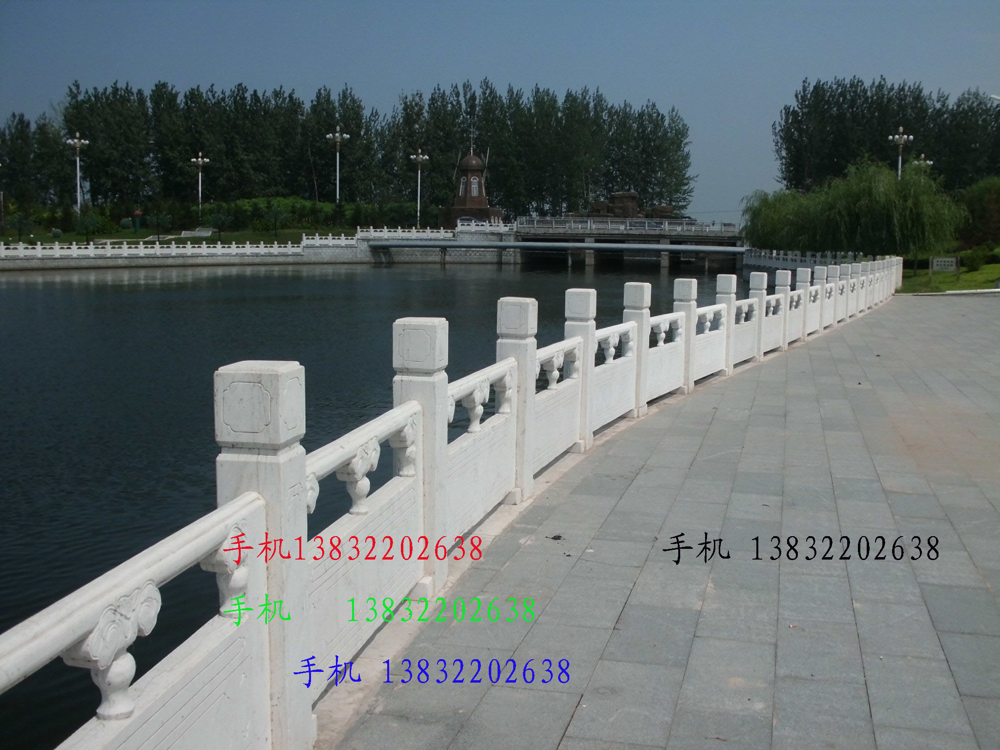 供應(yīng)海拉爾漢白玉欄桿