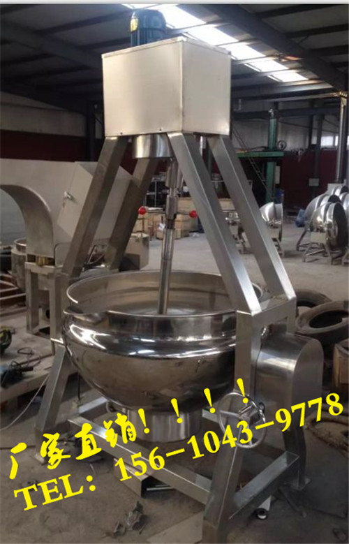 廠家直銷 手動行星攪拌夾層鍋,辣椒醬炒鍋