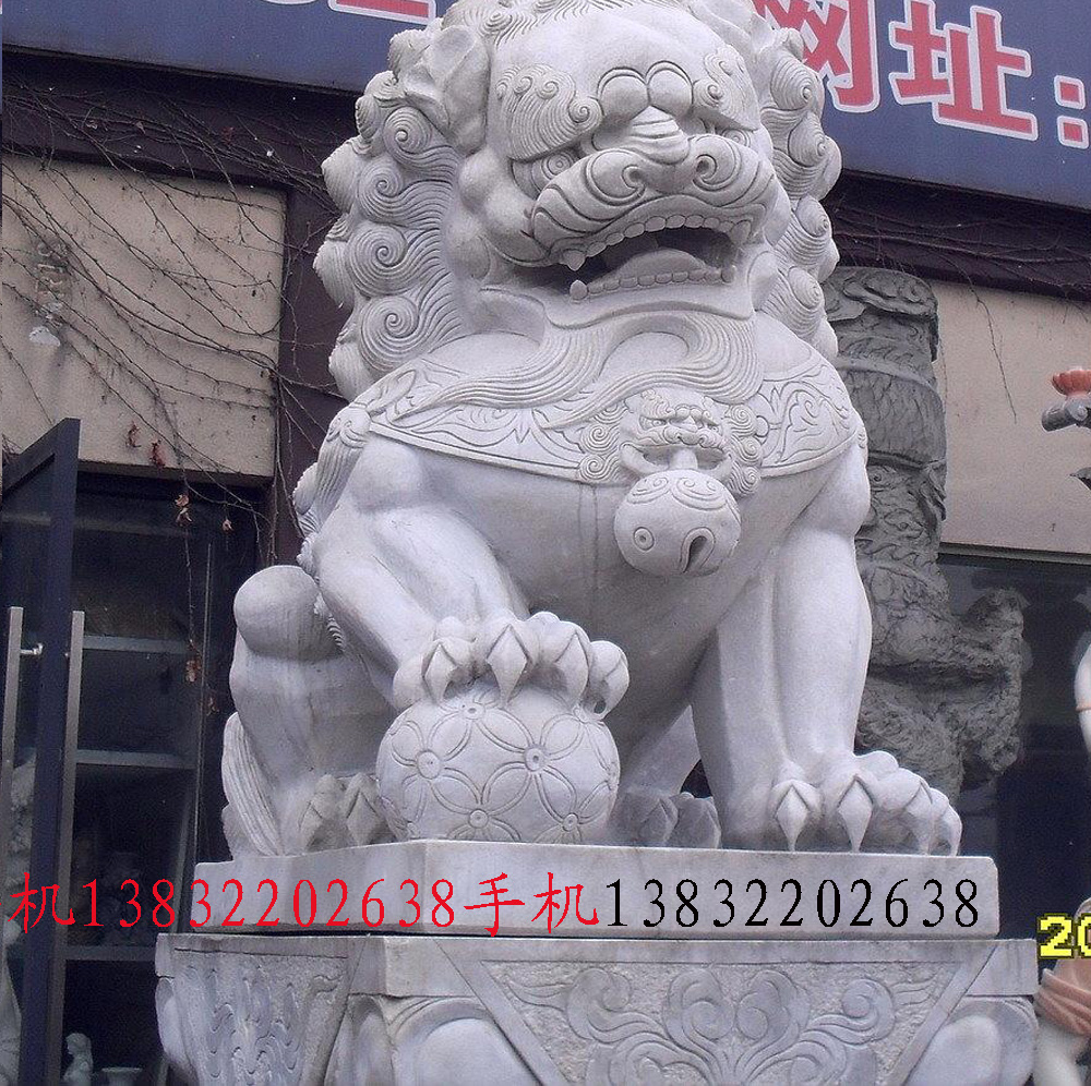 供應(yīng)黑河石獅子
