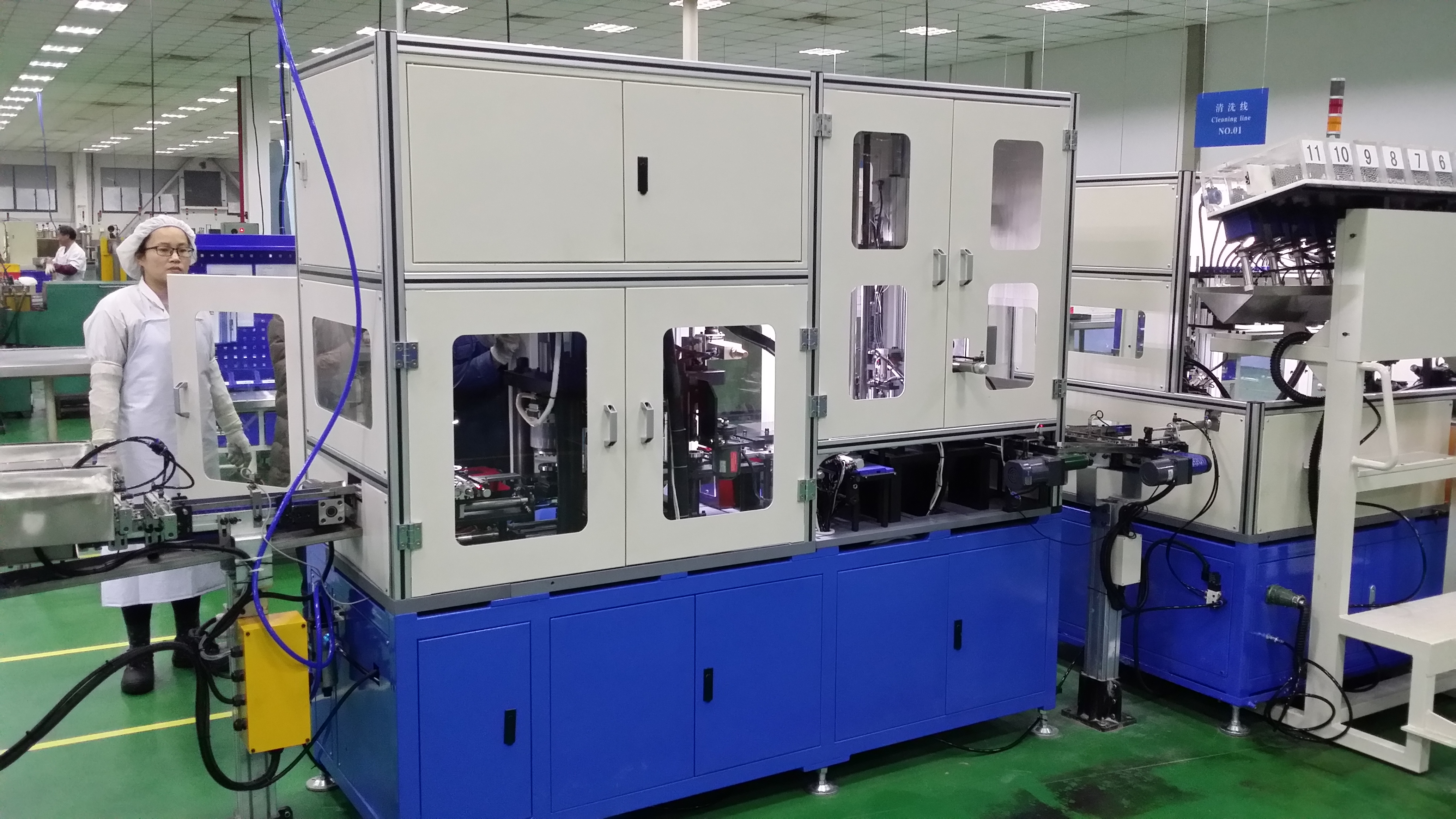 保持器鉚合裝配機，容恒軸研科技軸承保持器鉚合裝配設備