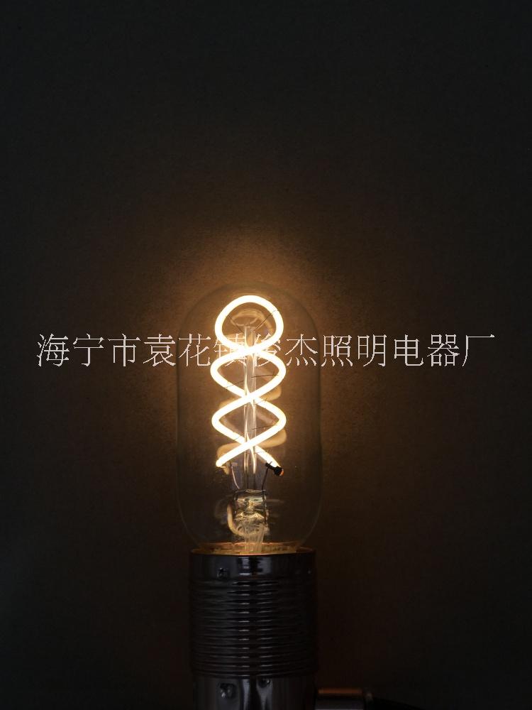 T45柔性燈絲仿古燈led愛(ài)迪生仿古燈led創(chuàng)意柔性燈絲燈歐式風(fēng)格