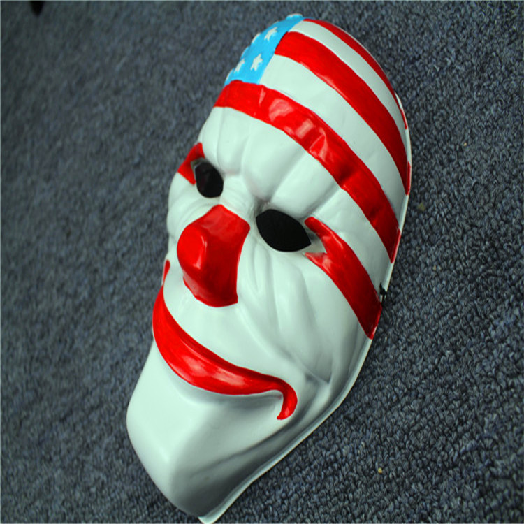 cosplay廠家直銷 *面具批發(fā) 定制吸塑PVC面具