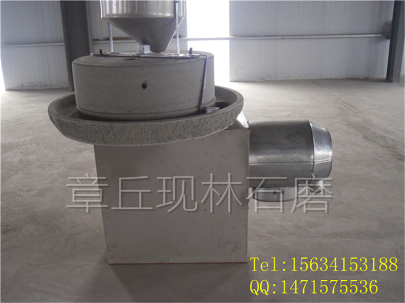 現(xiàn)林100型半自動(dòng)小米面石磨設(shè)備 香油磨機(jī)組 火鍋店現(xiàn)磨芝麻醬機(jī)廠家現(xiàn)貨供應(yīng)
