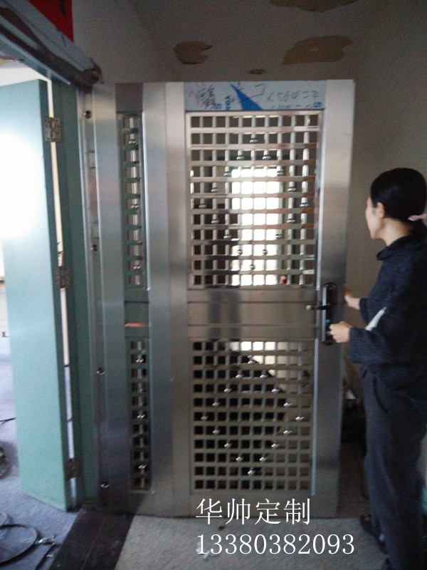 供應(yīng)不銹鋼防盜門 子母門 室內(nèi)門 雙開門定做安裝