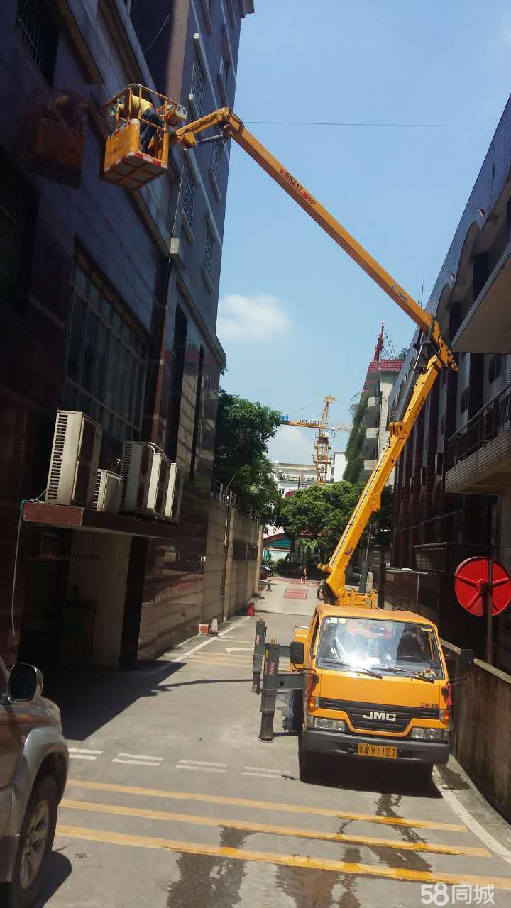 江門升降車出租.江門高空車出租.江門路燈車出租