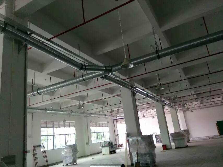 東莞環(huán)?？照{(diào)廢氣噪音治理工程廢氣除塵工程不銹鋼風(fēng)管法蘭管