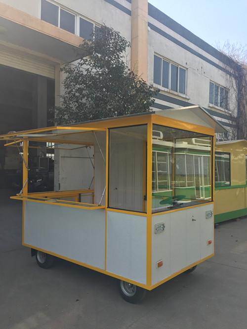 供應(yīng)山東四輪電動(dòng)美食屋
