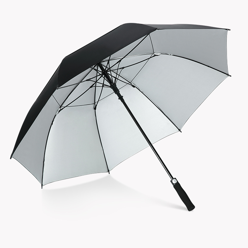 藍(lán)雨 雙層高爾夫禮品傘 30寸超大廣告?zhèn)忝娣里L(fēng)商務(wù)雨傘 雙層高爾夫傘