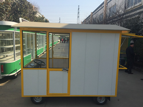 供應(yīng)山東四輪電動(dòng)美食屋