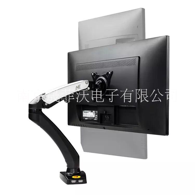NB F100電腦顯示器支架桌面升降掛架17-27寸萬向旋轉(zhuǎn)臺式增高底座