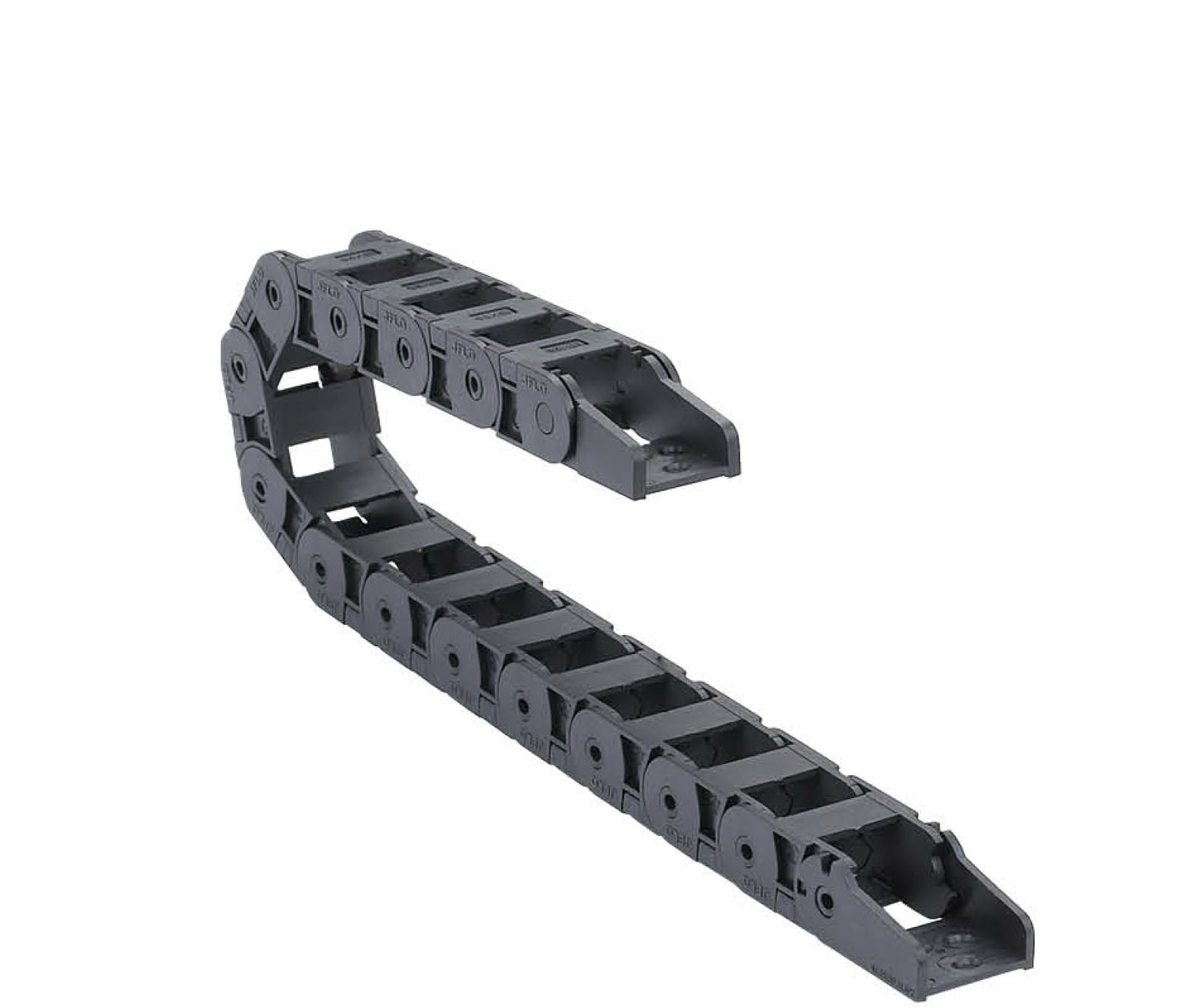 JFLO18*25半封閉 拖鏈 取款機(jī)尼龍拖鏈