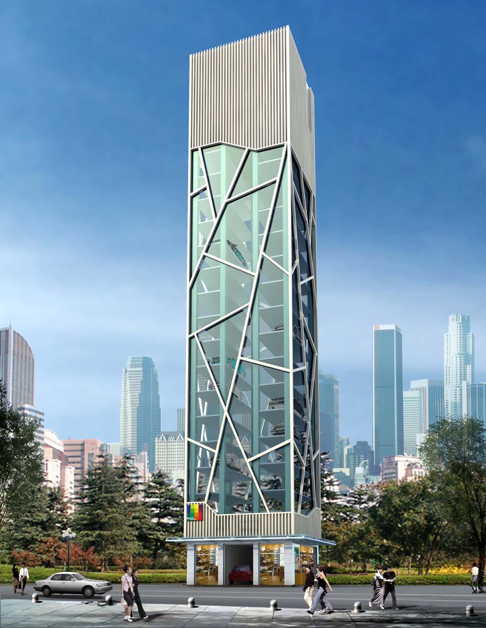 廣州生產(chǎn)商業(yè)*停車樓垂直升降 立體車庫制造商 機械車庫設(shè)備安裝