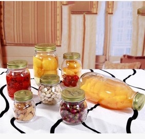 雕花透明玻璃蜂蜜瓶瓶  180ml雕花透明玻璃瓶蜂蜜玻璃瓶　果醬密封罐醬菜儲物罐