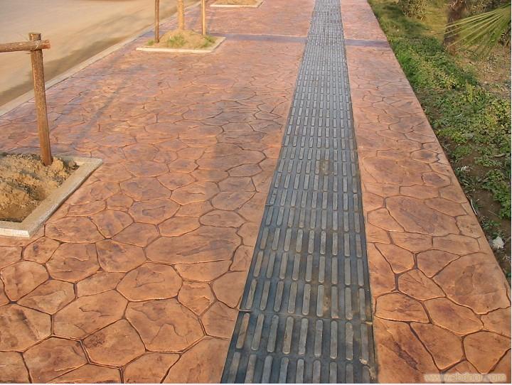 漳州 漳州 壓印混凝土 水泥壓花地坪