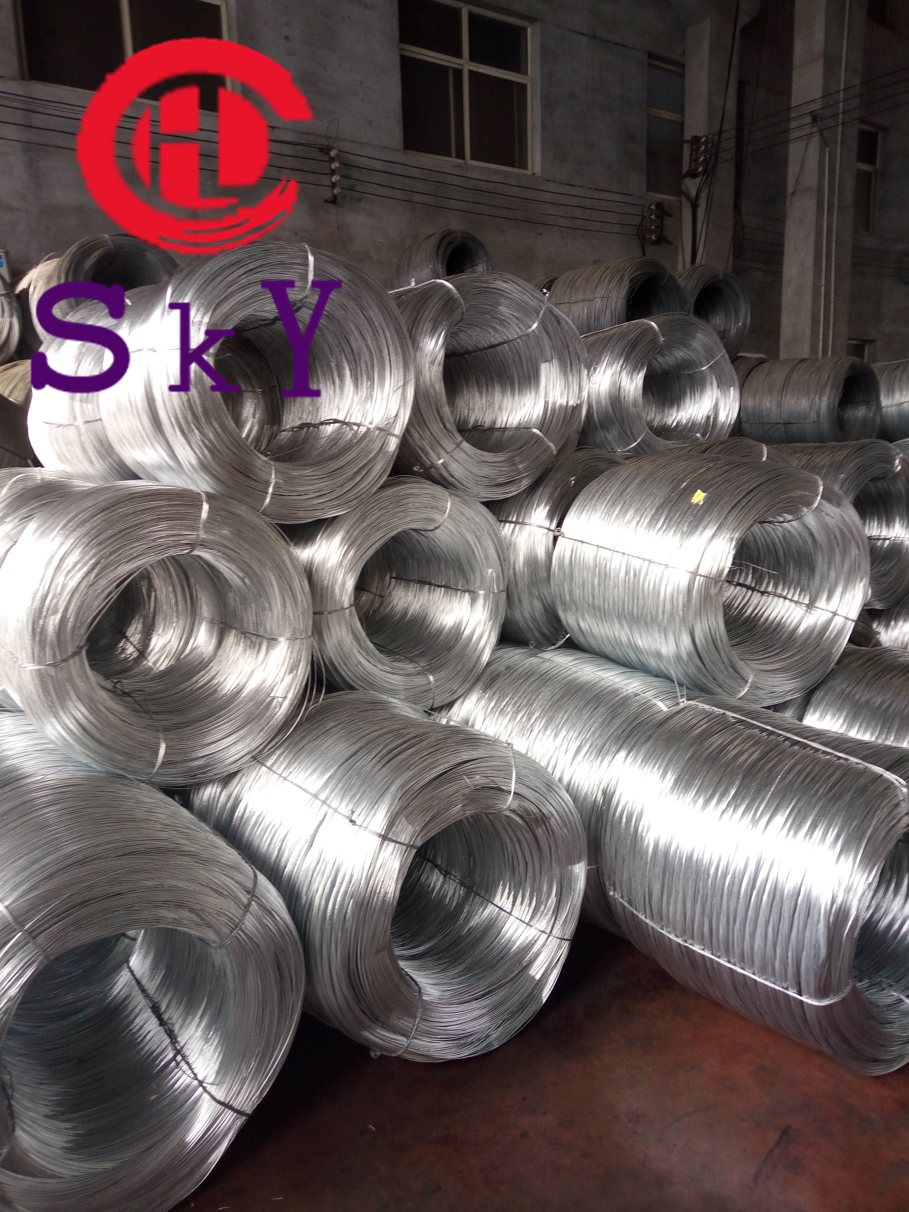 熱鍍鋅絲、高爾凡絲、鋅鋁合金絲