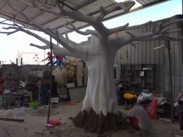 商場(chǎng)美陳仿真樹干 商城仿真樹干, 仿真大榕樹雕塑 仿真大榕樹雕塑，玻璃鋼仿真樹干，