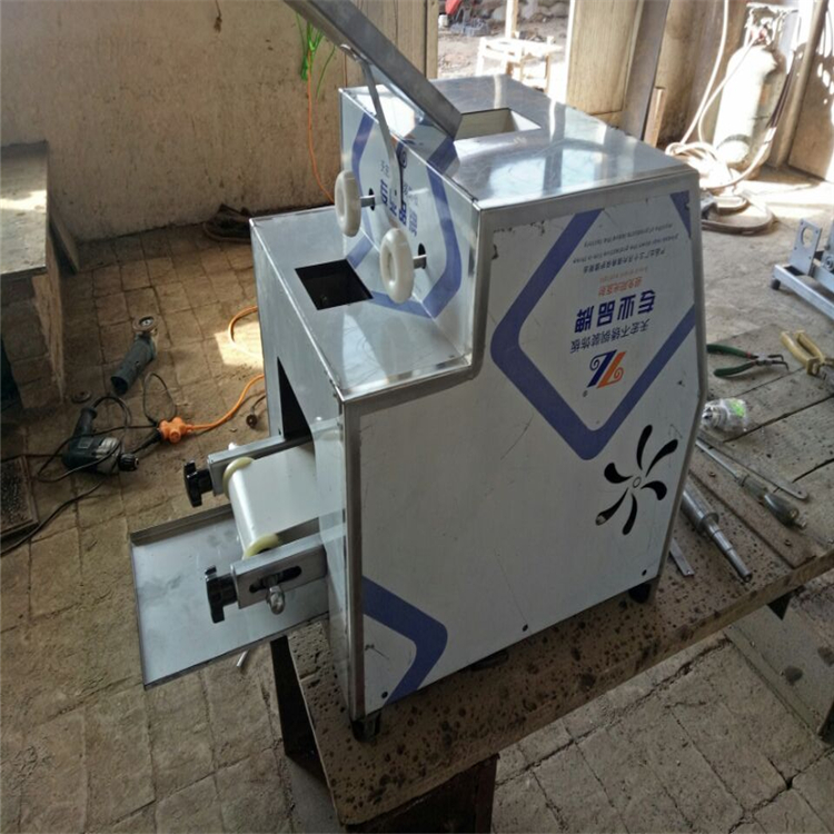 靜音小型餃子皮機 河北餃子皮機廠家 餃子皮供應廠家