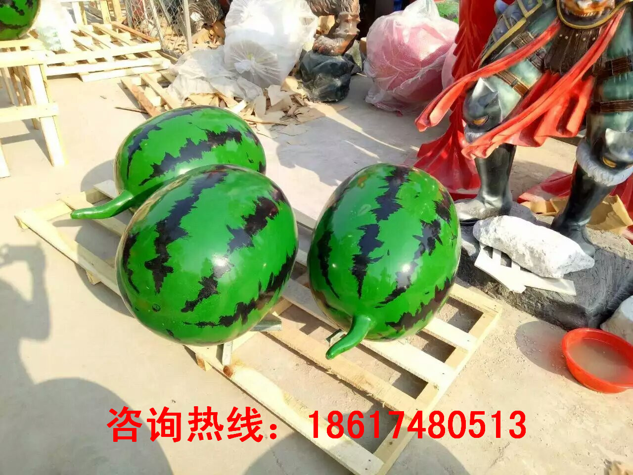 水果雕塑公司，大量現(xiàn)貨供應(yīng)