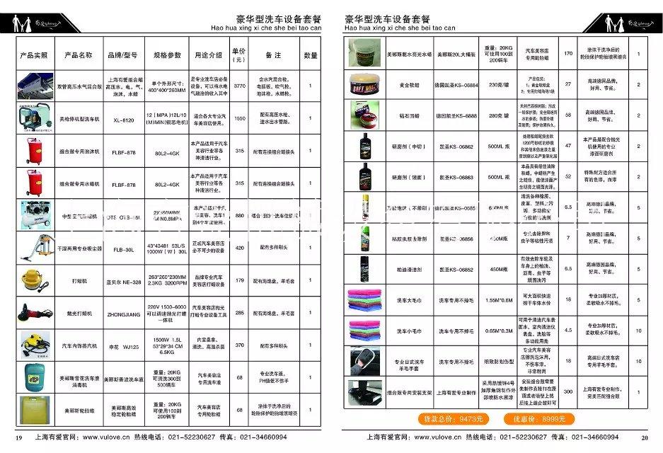 專業(yè)人工洗車套餐