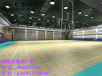 楓木體育木地板誰家好 廠家安裝 暢森木地板信譽(yù)保證 吉林羽毛球館木地板