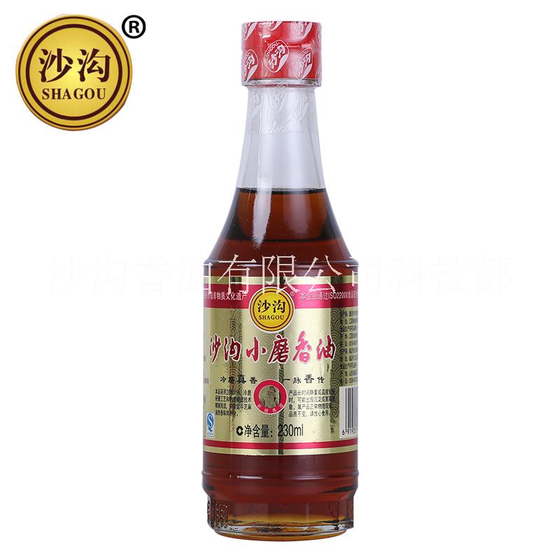 沙溝香油芝麻油純小磨香油麻油芝麻 沙溝香油芝麻油230小磨香油麻油