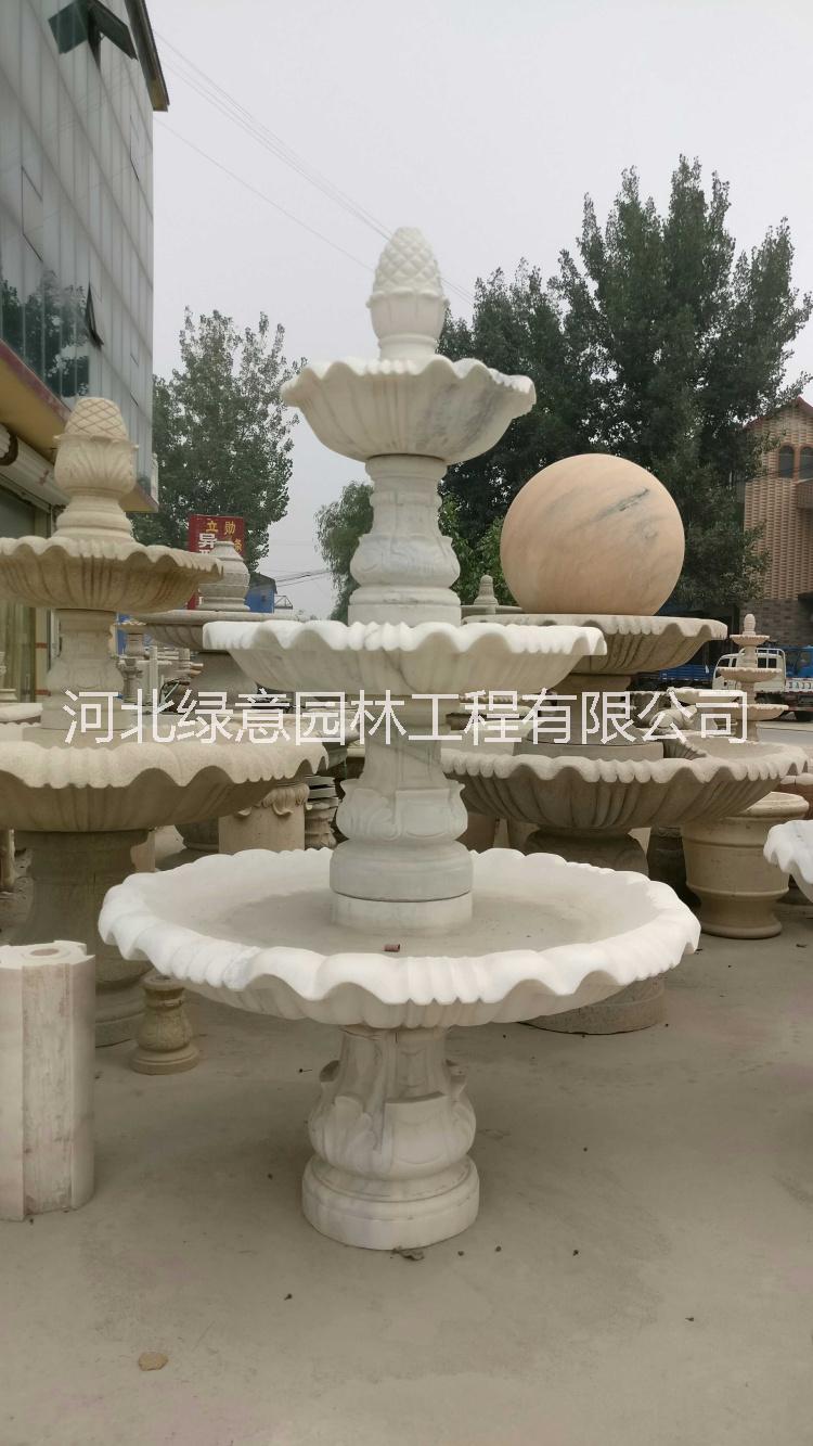石雕噴泉*球   廠家直銷     景區(qū)公園擺放