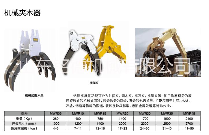 神鋼斗山大宇現(xiàn)代夾木器重載原木夾挖掘機液壓夾木器 挖掘機液壓夾木器報價