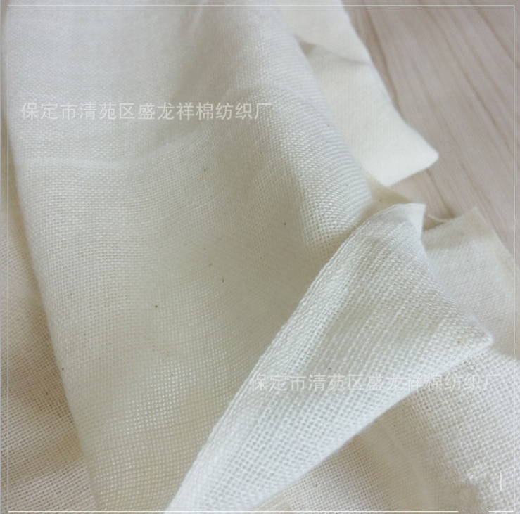 廠家批發(fā)熱銷 純棉40公分粗紋豆包布 千張布 豆腐布 尺寸可定制