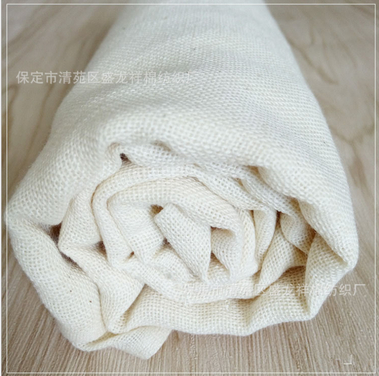 廠家現(xiàn)貨批發(fā)紗布熱銷1.2米 純棉豆包布 豆腐布 尺寸可定制