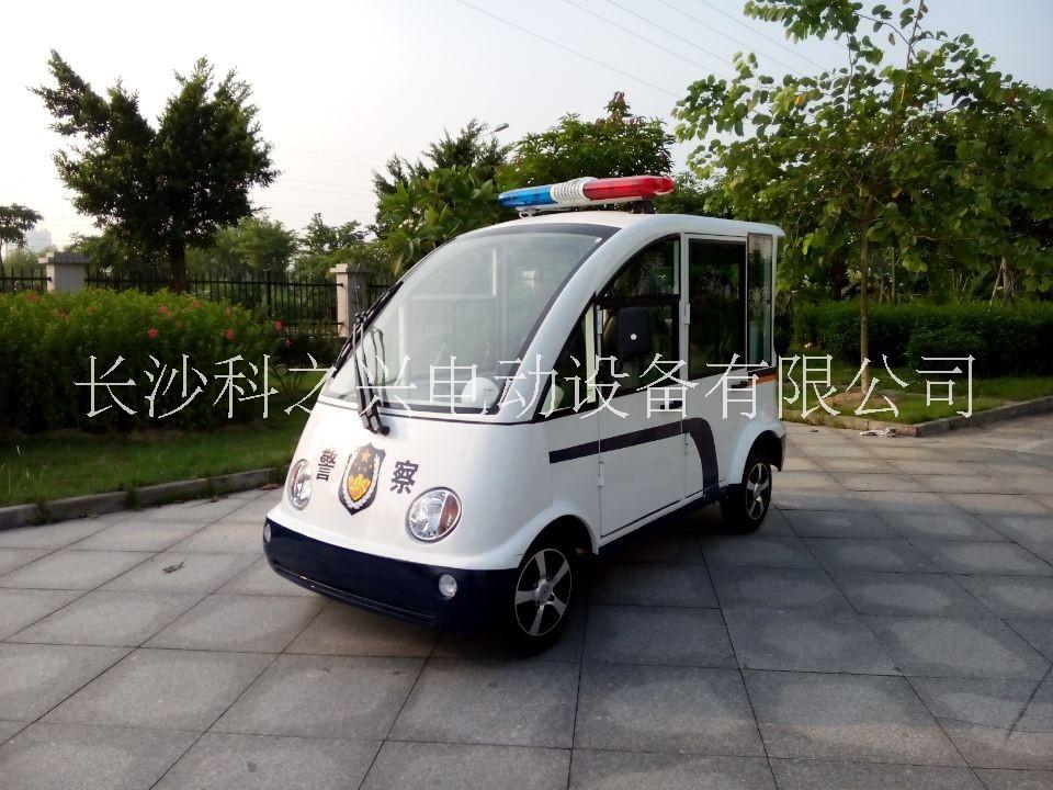 湖南供應(yīng)封閉式電動* 4座電動治安車 舒適型電動街道*