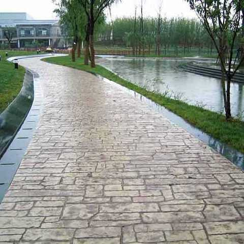 真石麗壓?；炷翉S家直銷 透水地坪 質(zhì)優(yōu)價廉