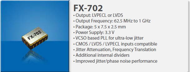 CD-700 FX-700 FX-70 Vectron高溫晶體晶振