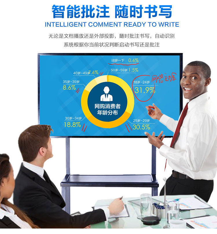 河南觸摸一體機(jī)捷安迅觸摸屏電視教學(xué)一體機(jī) 捷安迅觸摸屏65寸CTV6520