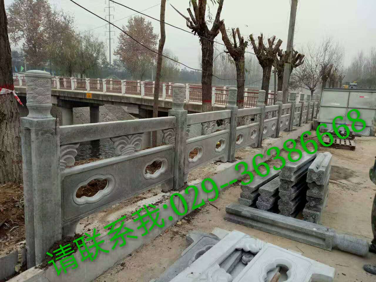 陜西水泥GRC歐式構(gòu)件圍欄護(hù)欄生產(chǎn)廠家，同行供貨