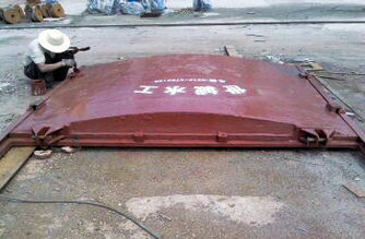 雙吊點(diǎn)鑄鐵閘門  雙吊點(diǎn)鑄鐵閘門廠家直銷