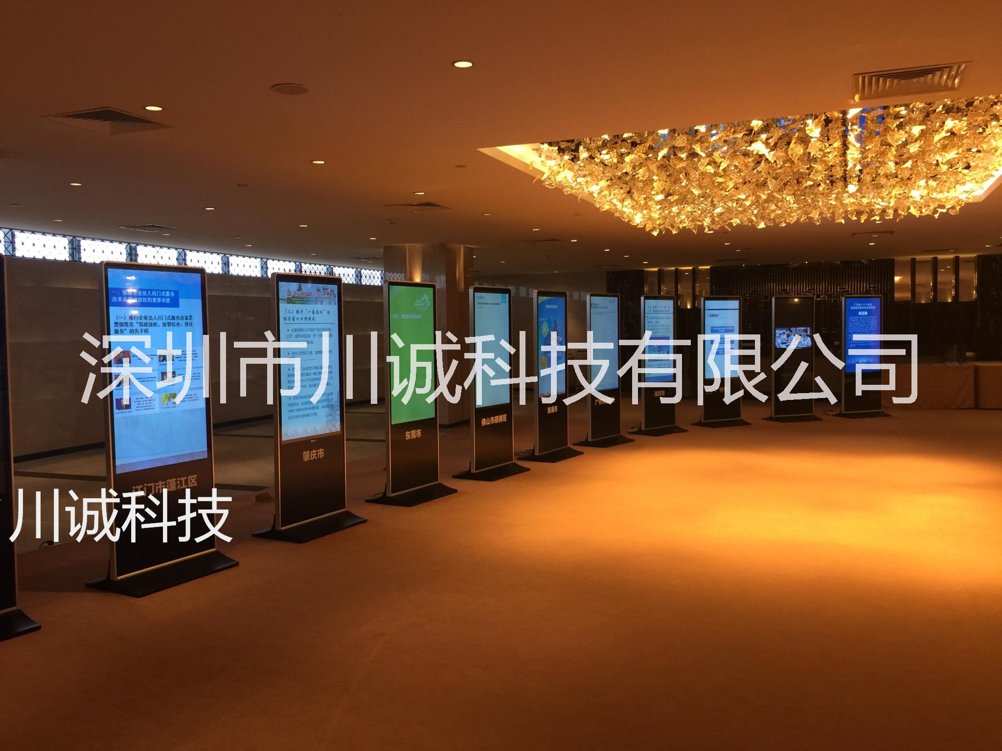 川誠(chéng)觸摸拼接屏租賃放心省心 55寸觸摸液晶拼接屏租賃