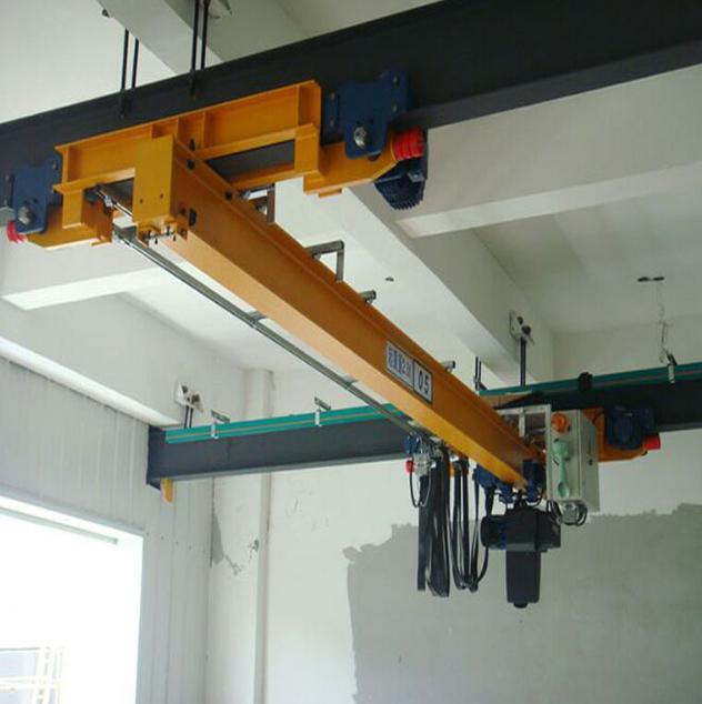 供應(yīng)5噸電動葫蘆單梁行車倉庫吊卸貨物用小型電動5噸單梁行車車間5噸單梁行車